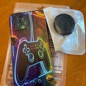 Neon Game Controller Phone Case 11 Pro Max